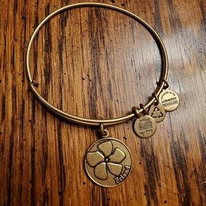 Alex and Ani Gold Friend Bracelet